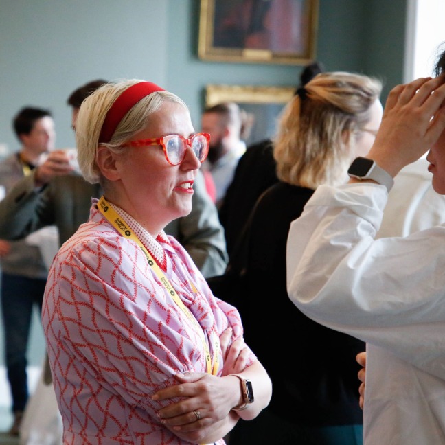 Member networks at the meeting with the whole membership