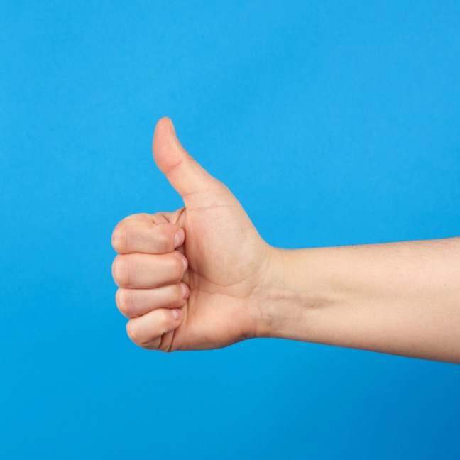 Thumbs up