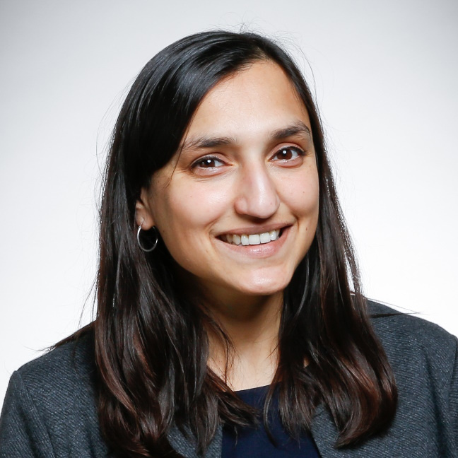 Sandeep smiles at the camera