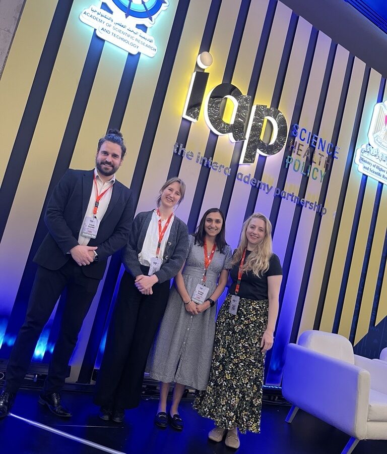 UK Young Academy members attend the International Academy Partnership Triennial Conference and General Assembly in Cairo.